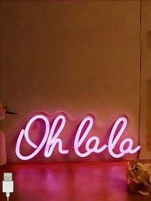 Assorted LED Neon Sign Lights With USB Cable (Basketball/Coffee/Cat Pattern) - Decorative Wall Lights For Home, Bar, Party, Bedroom And Studio - Multicolor - View 7