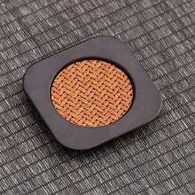 Handmade Bamboo Woven Heat Insulation Cup Mat, Tea Cup Coaster, High-End Tea Ceremony Accessories - Multicolor - View 8