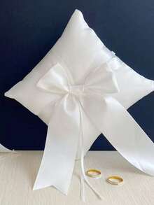 1pc Ring Pillow (Ring Not Included), Suitable For Any Wedding - 1 Ring Pillow - View 9