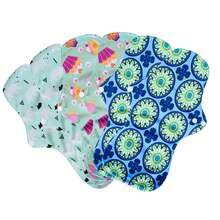 6Pcs Sanitary Pad Reusable Washable Cloth Menstrual Pads Panty Liners Reusable Menstrual Pads Bamboo Charcoal Menstrual Heavy Incontinence Pads |Sanitary Pads - 6 Items - View 22