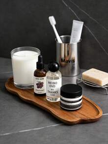 1 Khay đựng trang sức hình đám mây trang nhã bằng gỗ, món quà hoàn hảo cho sinh nhật và Ngày của Mẹ. - Màu Khaki - Xem 5