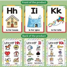 27 Letter English Learning Voice Card, English Pronunciation Learning Card, Notebook, Preschool Education, Learning Gift - Multicolor - View 1