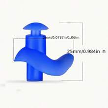 5 Pairs Of Mixed Waterproof Swimming Earplugs For Adults - Soft Silcone Ear-Shaped Design - Earplugs - View 2