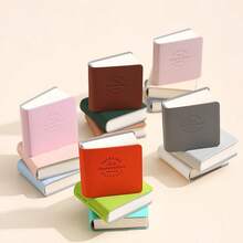 Mini Notebook, 3 Counts/Set Portable Pocket Notebook, Small Graffiti Book, Empty Scrapbook, Pocket Note Pad, Leather Memo Pad, Cute Painting Book - Mini Blank Page Pocket Notebook - View 9