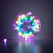 1 Set RGBIC Gaming LED Light Strip, Wireless Remote Control + Mobile App Dual Control, Easy To Grasp Holiday Atmosphere! Badazzle Kit Lighting Fixture - Colored Light - View 7