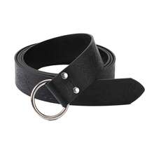 Celtic Medieval Renaissance Style Embossed Leather Belt, PU Leather - Unity - View 8