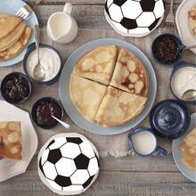 20/40/60/100PCS Soccer Party Supplies Soccer Football Paper Napkins Black And White Design- Soccer Napkins For Soccer Fans Football Napkin Disposable Football Party Napkin Sports Ball Napkin Football Dinner, Suitable For Sports Party Supplies - View 4