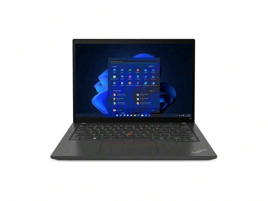 Refurbished - Lenovo ThinkPad T14 Gen 3 14'' WUXGA Intel Core I7-1265U 1.8 GHz Up To 4.80 GHz 16 GB DDR4 256GB SSD Intel UHD Graphics Windows 11 Pro Laptop, Black, Minor Scratches And Dents - 21AJS10F00-I010 - 查看 1