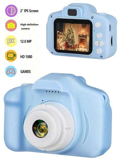 1080P Digital Camera With 2-Inch Screen, Christmas/Birthday Gift, Cute & Portable, Suitable For Men & Women, 150mAh Battery