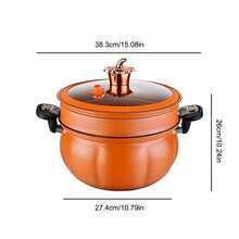 8L Large Capacity Versatile Quick Cooking Pot With Steamer Non-Stick Surface Ideal For Beef Curry Stew Compatible With All Cooktops Induction Gas Stove Home Kitchen Cooking Pot - View 12