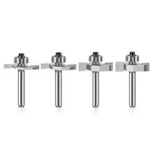 2-In-1 Ball Bearing T-Slot Router Bit, Wood Milling Cutter, Groove Cutting Knife, Chamfer Knife, Pull Handle Knife - Ball Bearing T-blade - View 10