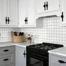 1/24片装防溅挡板自粘地铁砖，3D自粘墙砖，厨房浴室防溅板，防水浴室厨房贴纸，家居装饰 - 非常适合DIY厨房、浴室、洗衣房、房车和壁炉 - D-PBS-006 - 查看 5