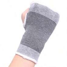 1 Pair Compression Wrist Wrap, Tendon Protection Bandage, Breathable Support Wrist Brace Suitable For Yoga, Basketball, Tennis And Other Sports, High Elastic Knitted Design - Multicolor - View 8