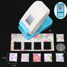 2026 New Model - Best-Selling Model - 1 Piece - DIY Stamp Puncher, Toothed Puncher With Embossing - Multicolor - View 11
