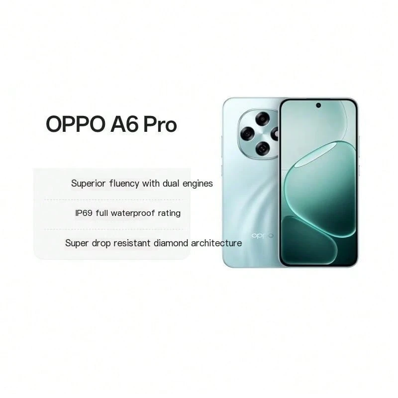 OPPO A6 Pro 8+256GB 耐用新一代 強悍更流暢 7000mAh大電池 IP69防水 5G學生智慧型手機 - 多色 - 查看 1