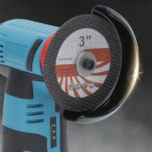 无线锂电池小型角磨机，电动研磨切割抛光机，迷你抛光机，高速，静音 - 藍色 - 查看 7