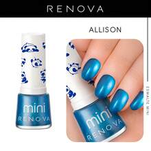 Renova Nail Polish Mini Allison 7.7ml - Royal Blue - View 1