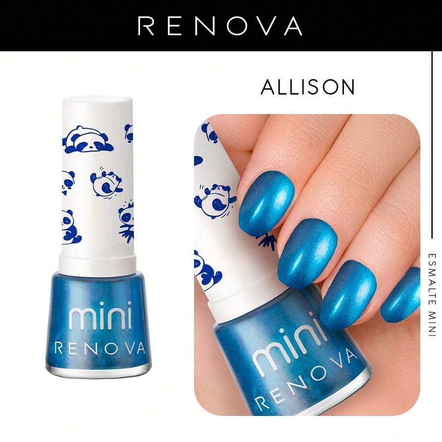 Renova Nail Polish Mini Allison 7.7ml - Royal Blue - View 1
