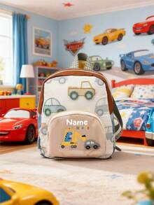 Chiếc balo mini đa năng tiện dụng này có họa tiết xe hơi hoạt hình dễ thương, và có thể được tùy chỉnh với tên cá nhân hoặc lời chúc mừng ngày lễ. Bạn có thể tùy chỉnh tên, chữ cái, số may mắn độc đáo, v.v. Rất phù hợp cho du lịch, khiêu vũ, tập thể dục, làm quà tặng cho bạn bè, sinh nhật con gái, quà lưu niệm, Giáng sinh, Năm mới và mùa tựu trường. - Nhiều màu - Xem 8