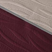 Novo Lightweight Reversible Comforter + 2 Free Pillows – Comfort And Style In One Combo BEAUTTY HOME - MERLOT - View 6