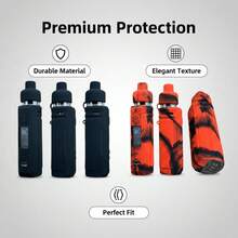 VapeSMOD Silicone Case Suitable For VOOPOO DragX Mod, Full Body Protection, Anti-Slip, Anti-Drop, Protective Cover, Soft Texture Design - Multicolor - View 6