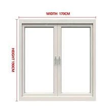 灰色磁吸式纱窗网，可自行安装，防蚊虫，隐形家用卧室磁性窗帘 - 灰色 - 查看 34