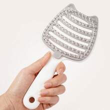 自清洁蓬松梳，大号高冠蓬松造型梳，家用长发卷发按摩梳 - 彩色 - 查看 7