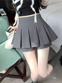 Women Skirts - Grey - View 4