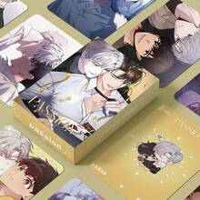 1pc 55pcs/Set Anime Emotional Peripherals Box Laser Card, Anime LOMO Card, Photo Card - The Perfect Gift For Anime Fans - متعدد الألوان - مشاهدة 2