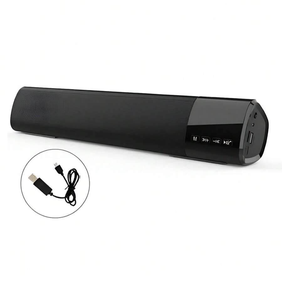 Apollo USB Charging Speaker, Soundbar, Bluetooth Speaker In Black - Black - View 1