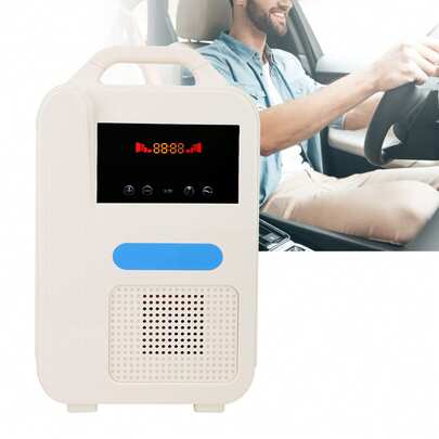 Máquina generadora de oxígeno con atomización de iones negativos, concentrador de oxígeno portátil