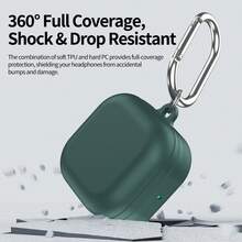 1 pieza Funda de cuero de textura simple adecuada para Samsung BUDS 4 / Buds 4 Pro Auriculares inalámbricos Cubierta protectora - Multicolor - Ver 6