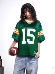 Camiseta de malla deportiva MT99, unisex - Verde - Ver 2