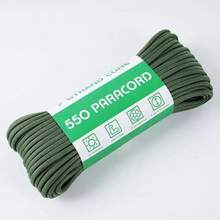 31m/Set High Strength Paracord, 7-Strand 4mm Diameter 550LBS Polyester Rope, Outdoor Gear Rope, Camping Tent Rope, Cargo Binding Rope, Suitable For Tool Anti-Slip Wrapping, DIY Weaving, Clothesline, Multi-Color Durable Multipurpose Rope - Multicolor - View 24