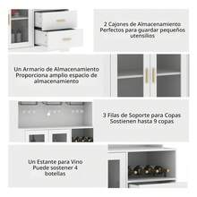 Freestanding Wine Racks & Cabinets - White - View 3