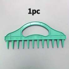 Herramienta manual para sembrar y perforar el suelo | Adecuada para tierras agrícolas, jardinería y plantación de vegetales, hecha de material de PE - multicolor - Ver 3