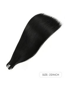 WOWANGEL 1束16A级超强双拉越南骨直人发束,越南原发束,100%真人直发束,未经加工的接发,长度12-28英寸 - Natural Black - 查看 3