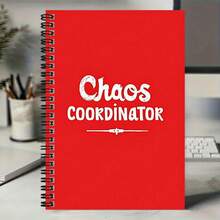 Sổ tay lò xo "Chaos COORDINATOR" sáng tạo và độc đáo, 100 trang, dung lượng lớn, phù hợp để ghi chép công việc, học tập, lên kế hoạch hàng ngày, v.v. Dù dùng cho trường học, viết nhật ký hay làm quà tặng tốt nghiệp/sinh nhật, đây đều là một lựa chọn tuyệt vời. Chức năng ghi chú giúp hỗ trợ một lối sống hiệu quả! - O - Xem 5