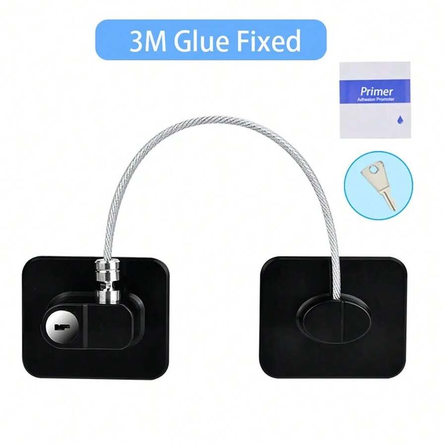 Childproof Lock, FULU - Black - View 1
