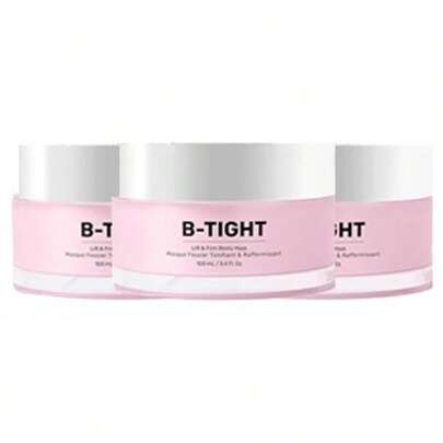 1-3PCS B-TIGHT Lift & Firm Booty Mask - Skin Tightening & Firming Cream For Booty & Thighs - Reduces The Appearance Of Cellulite -Skin Care, Visibly Tightens The Skin In The Butt Area  CreamThe No-Rinse Cellulite Milk, Rich In Hyaluronic Acid, Significantly Tightens The Skin On The Buttocks,Essential Daily Products For Women After Bathing.