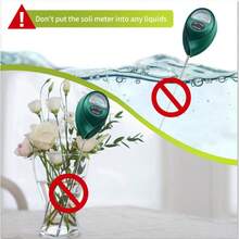 1pc 3-In-1 Soil Test Kit, Tester Instrument For Light Intensity, Humidity, PH - A - View 6