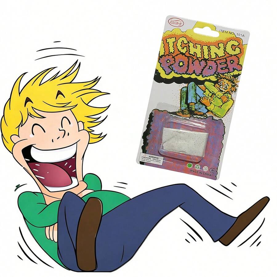 1pc/3pcs Novelty Itching Powder, Birthday Party & April Fool's Day Prank Prop, Stress Relief Toy, Depression Prop, Can Be Used As A Prank Prop Among Classmates, Toy For Boys - Multicolor - View 1
