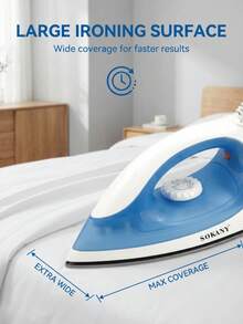 SOKANY-898A Household Handheld Iron, Mini Portable Student Travel Iron With Ceramic Soleplate Design, Suitable For Various Garments, Constant Temperature Iron, Non-Damaging To Clothes, Adjustable Temperature Control - EU E Type Plug(220-240V) - View 9