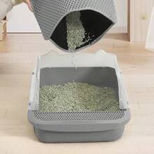 EVA Cat Litter Mat, Anti-Slip Waterproof Litter Trapping Double Layer Pet Mat - Multicolor - View 3