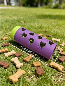 1个宠物喂食器，宠物益智喂食器玩具，狗狗益智玩具，猫狗捉迷藏喂食器，猫狗食物托盘，宠物训练玩具 - 彩色 - 查看 8