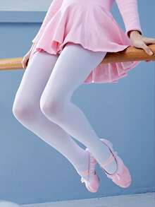 Meias-calças de balé femininas - Leggings de dança macias em nylon e elastano, sem costura, rosa e branca, elásticas, ideais para prática confortável de balé, roupa flexível | Leggings justas | Roupa de dança, meias-calças de balé, adequadas para treinamento e apresentações com sapatilhas de ponta | Traje de balé confortável, meias-calças de dança femininas, meias-calças de dança multicoloridas para primavera, verão e outono, leggings justas para apresentações com ótima elasticidade - Multicolorido - Ver 22