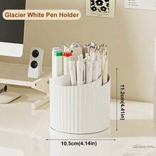 1 pieza Caja organizadora de escritorio para artículos de papelería y cosméticos - Conjuntos - Ver 12