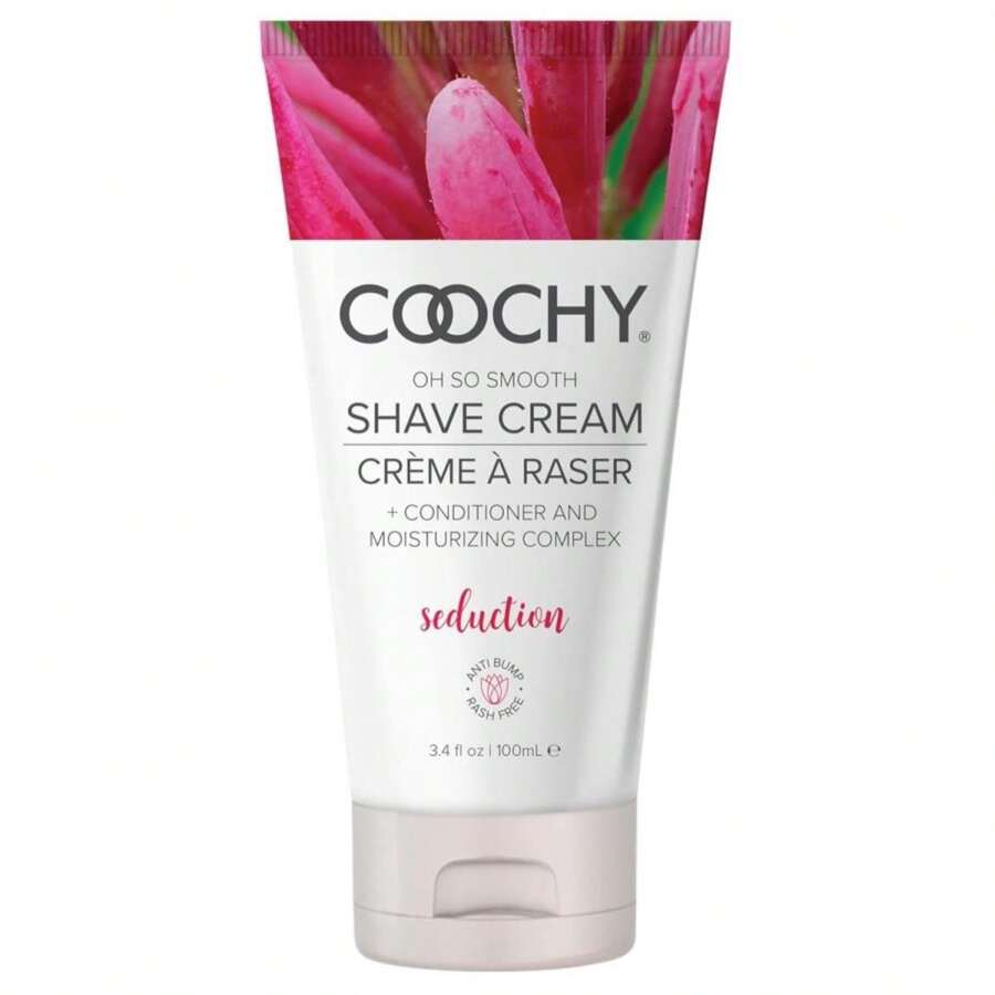 Coochy Intimate Shaving Cream | Shave Conditioner &Amp; Moisturizer For Face &Amp; Body | Ideal For Sensitive Skin Care, Anti-Bump | Seduction, 3.4 Oz - ColorA - 查看 1