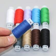 10pcs/Set Polyester Sewing Thread Spools, Suitable For DIY Sewing Crafts - 10-pack Of Sewing Thread - View 9