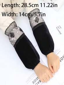 1 对天鹅绒保护套，长款防护套，适用于家庭和办公室，防污 - A - 查看 8